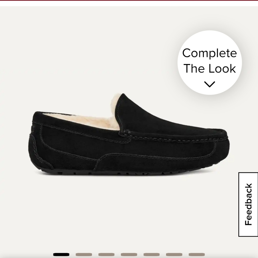 Ugg Cozy Mens Slip-On Shoes - Navy Blue‎